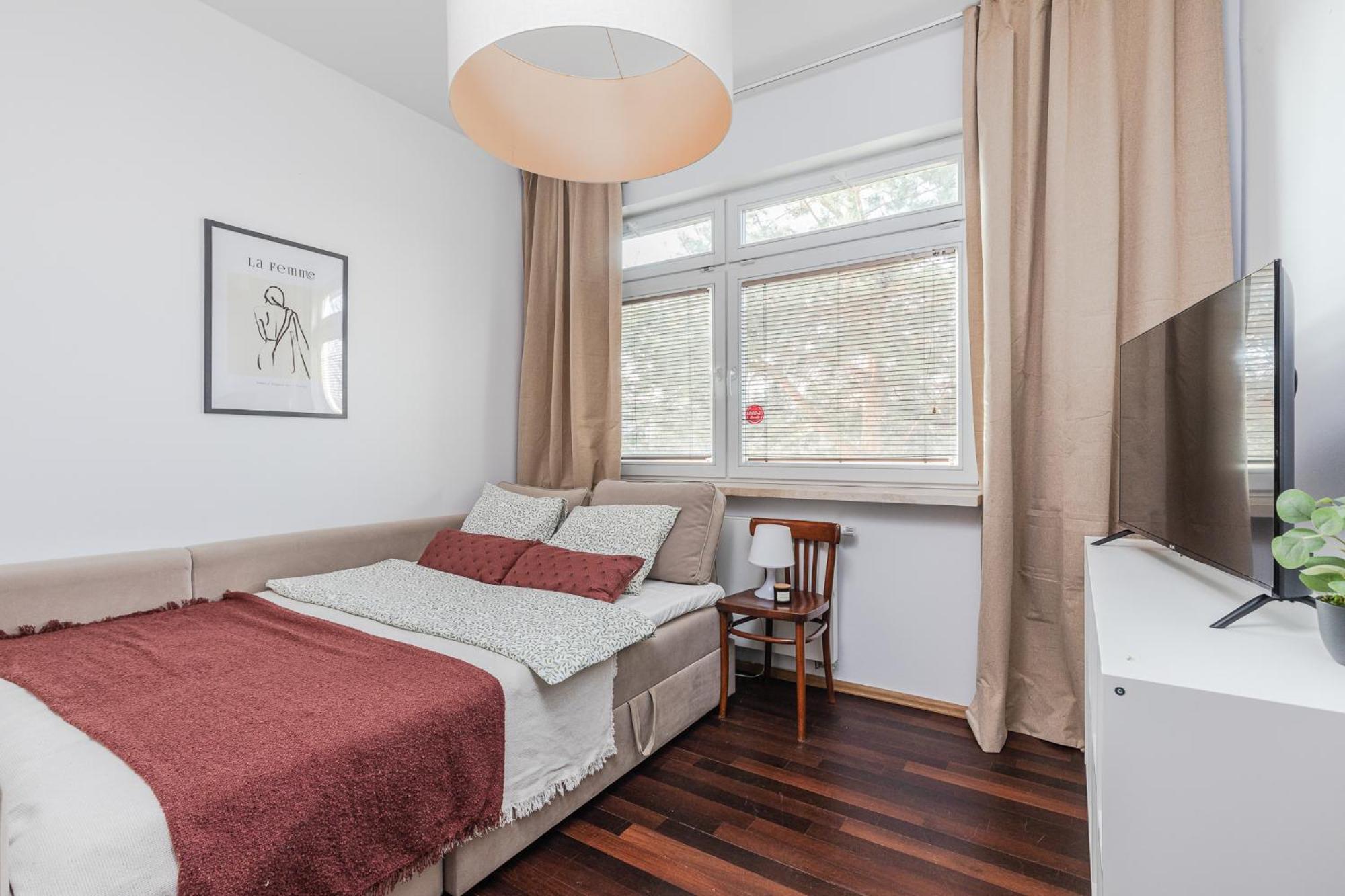 Superapart Wilanowska Apt 20 "Pet-Friendly 1Br Home With Patio 바르샤바 외부 사진